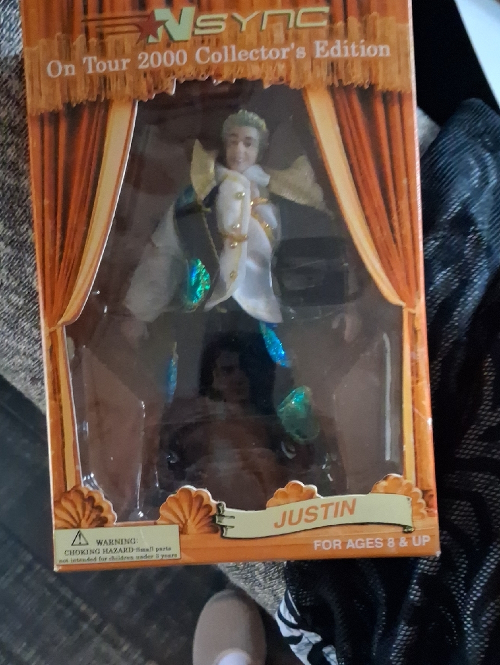 Justin Collector Doll - Orange and White Kids Toy